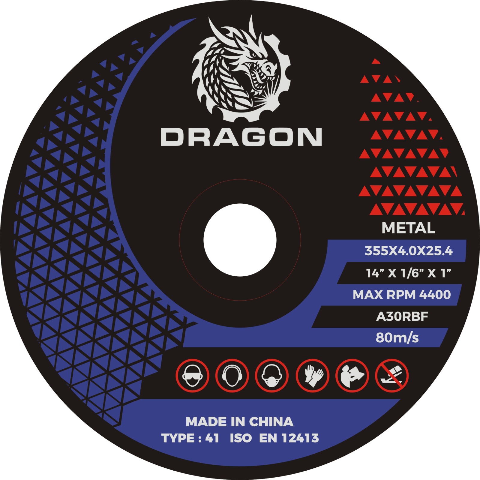 Metal Cut-off Disc 14" for steel
